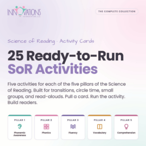 Science of Reading Activity Card Deck