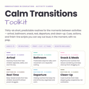 Calm Transitions Toolkit